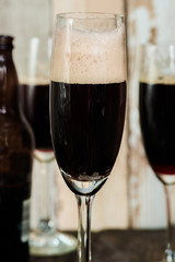 Black Velvet - stout and champagne cocktail
