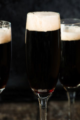 Black Velvet - stout and champagne cocktail