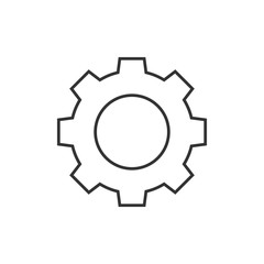 Gear outline icon