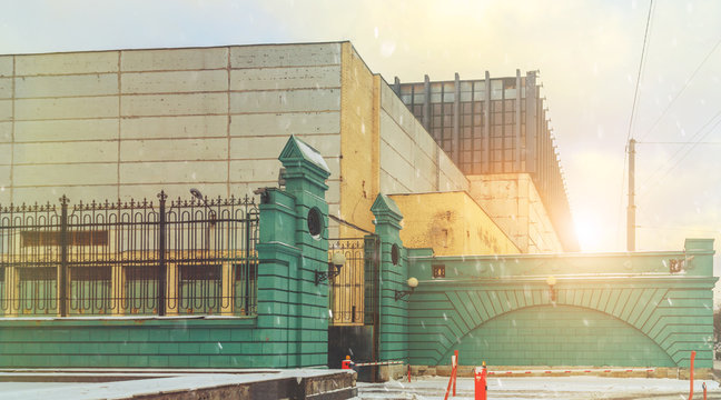 Industrial building in St. Petersburg