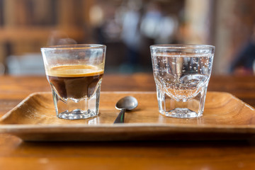 Espresso & Soda Water