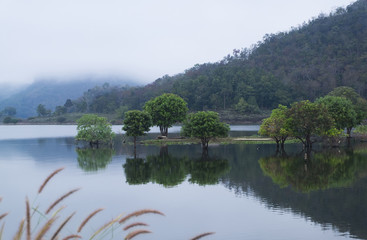 Fototapeta premium Morning landscapes of Kaeng kor 4