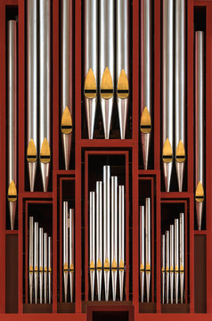 Prospekt Flentrop-Orgel Ausschnitt