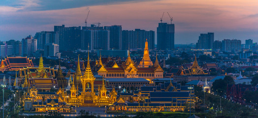 Fototapeta premium the Royal funeral pyre for King Bhumibol Adulyadej