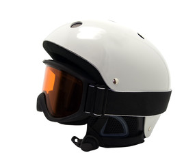 Fototapeta premium Ski helmet with mask