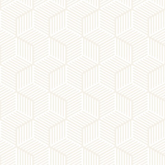 Vector seamless subtle stripes pattern. Modern stylish texture with monochrome trellis. Repeating geometric hexagonal grid. Simple lattice graphic design.