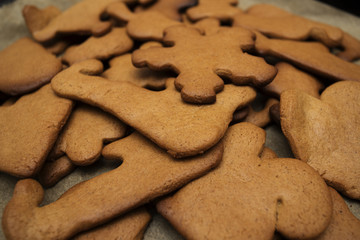 christmas cooking with baking ingredient