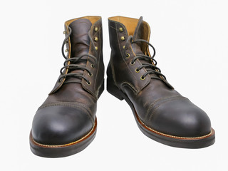 Vintage work boots