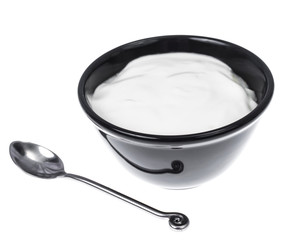 Yoghurts with various fillings