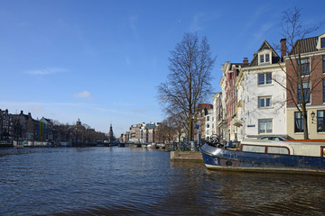 Obraz premium FEBRUARY 13,2013 AMSTERDAM.Amsterdam is the capital and most populous municipality of the Netherlands.