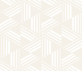 Vector seamless subtle pattern. Modern stylish abstract texture. Repeating geometric tiles from striped elements