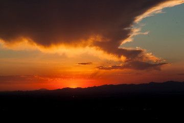 Fototapeta na wymiar Arizone Sunset