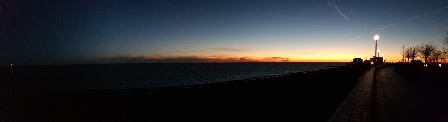 Twilight over Wilhelmshaven