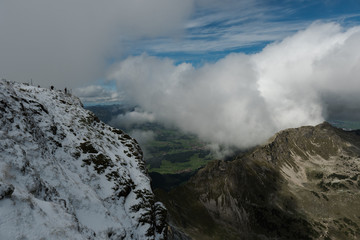 Wolken über den Entschenkopf