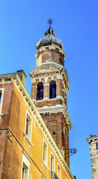 Church Spire Tower Venice Italy