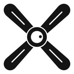 Obraz premium Propeller icon, simple style