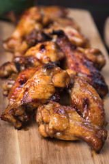 Texas style chicken wings
