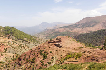 The Atlas Mountains near Marrakech, Morocco