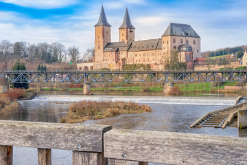 Schloss Rochlitz in Mittelsachsen 

