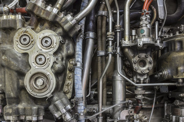 jet engine detail