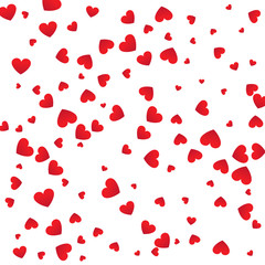 love background red heart shapes texture pattern for valentine day concept abstract design gifts card, happy holiday for woman, wedding, vintage wallpaper, celebration with sweet and romantic moment