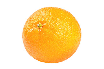 Mandarin citrus fruit isolated on white