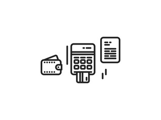 Pay Terminal System Icon