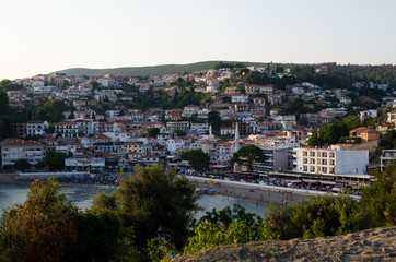 Fototapeta na wymiar View of Ulcinj, Montenegro