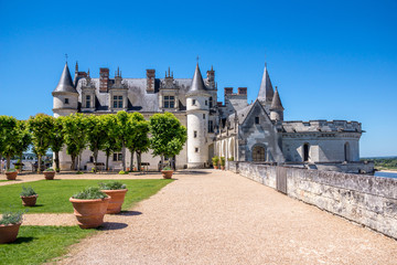 Fototapeta na wymiar Château royal d'Amboise