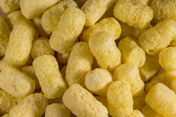 Background of the sweet corn sticks