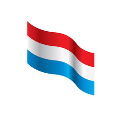 Netherlands flag, vector illustration