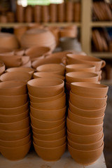 Cel Jose Dias, PI, Brazil - December 27 2017: Ceramic Production in Serra da Capivara.