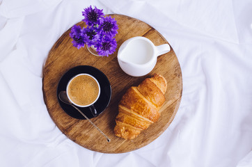 Breakfast in bed