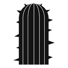 Plant of desert icon, simple style