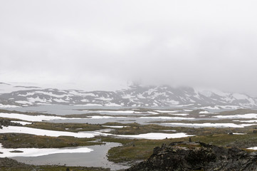 Gebirgslandschaft in Jotunheimen, Norwegen