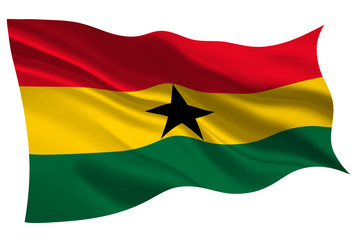 ガーナ　 国旗　旗　アイコン