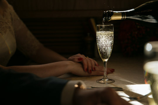 Wedding champagne