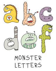 monster alphabet © ZYTA.eM