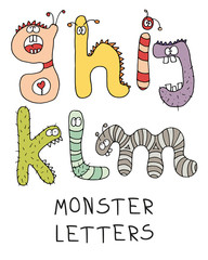 monster alphabet