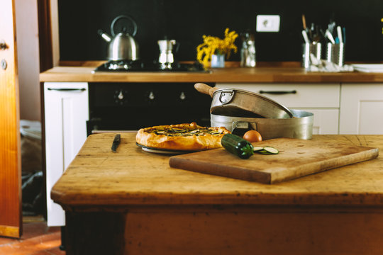 Zucchini pie
