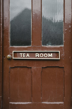 Old sign Tea Room" on a wooden door at a heritage railway stati""ld sign "Tea Room" on a wooden door at a heritage rail""d sign "Tea Room" on a wooden door at a herit"" sign "Tea Room" on a wooden door at ""sign "Tea Room" on a wooden do""ign "Tea Room" on a wood""gn "Tea Room" on a ""n "Tea Room" on"" "Tea Room" """Tea Room"""Tea Room""""