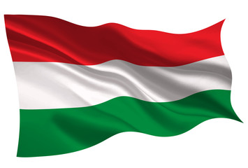 ハンガリー　 国旗　旗　アイコン 
