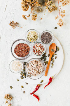 Different kind of seeds