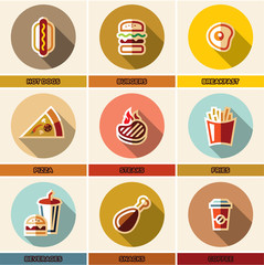 fast food icons