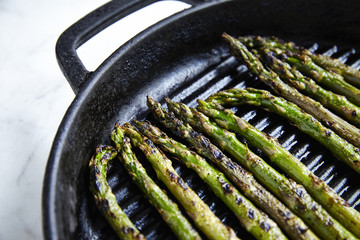 Pan grilled Asparagus