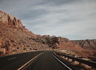 Riding through Arizona