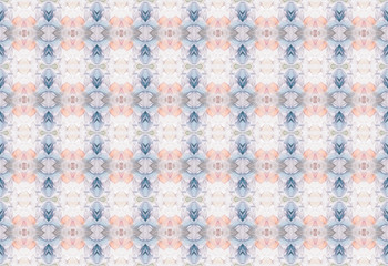 Multi-colored glasses arrangement inside kaleidoskope