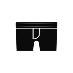 pants icon. Wash elements. Premium quality graphic design icon. Simple icon for websites, web design, mobile app, info graphics