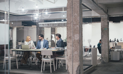 Businesspeople on Meeting