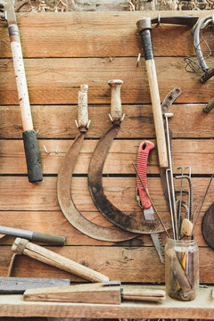 Old Equipment for Gardening